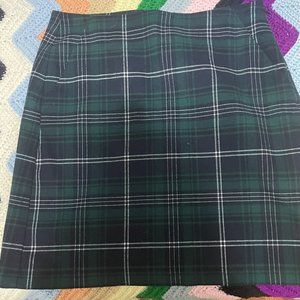 Loft Plaid Skirt